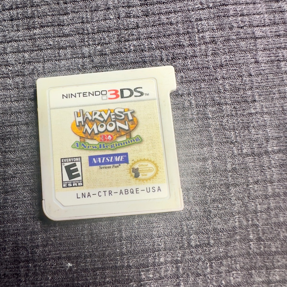 Harvest moon 3ds a new beginning